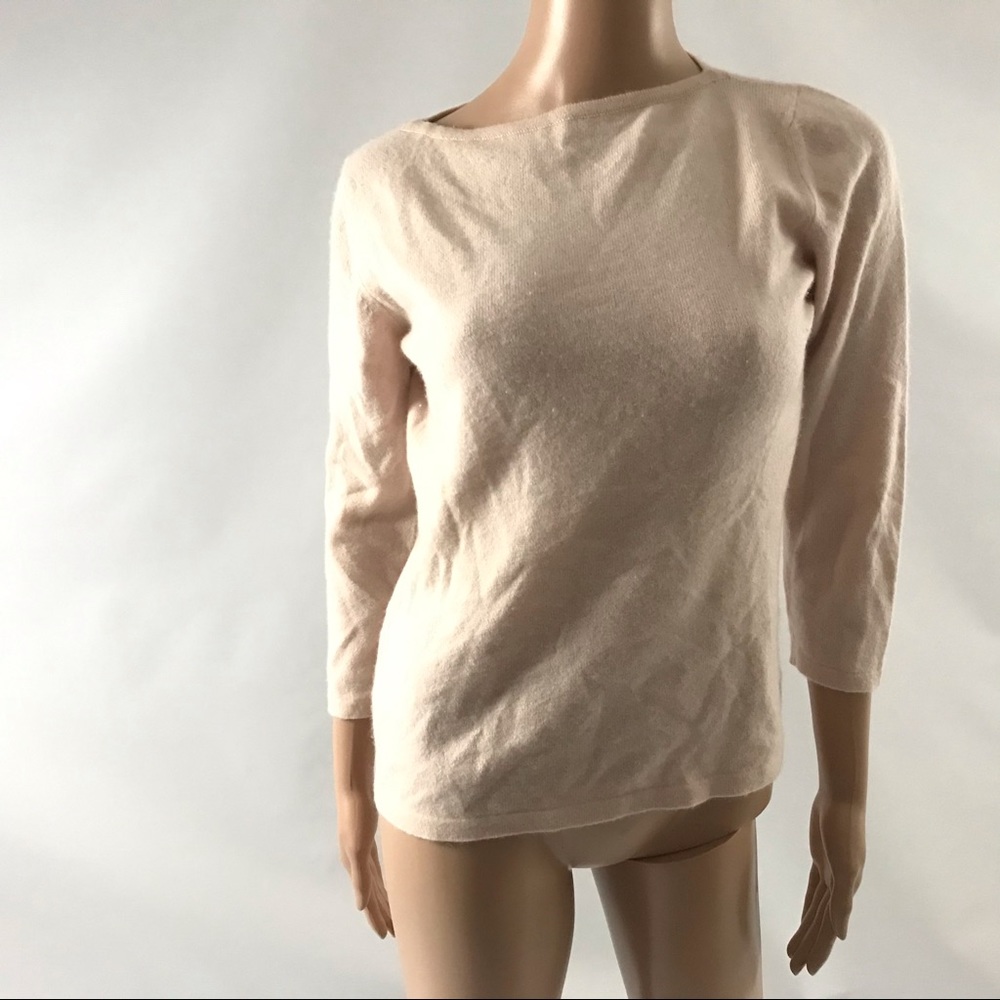 Cashmeres Women’s Sweater Pullover Size S Pink